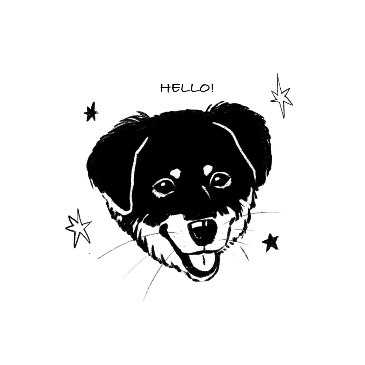 お洒落なペットイラスト描きます 写真をもとにお洒落で可愛いイラストを描きます！ イメージ5