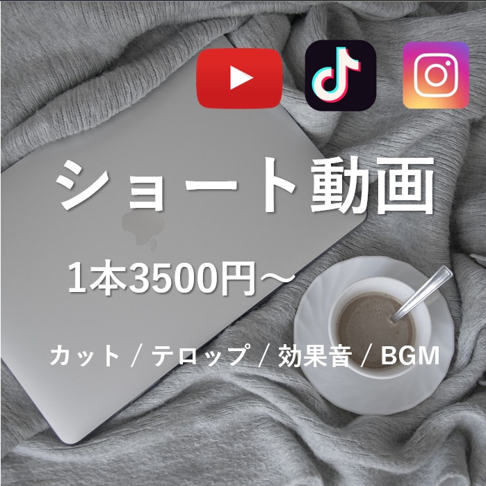 SNSに使える縦型ショート動画の編集を承ります 動画編集をお手軽に任せられます！！ イメージ1