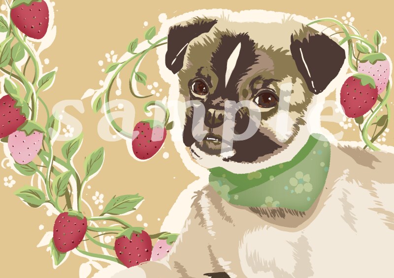 ペットの似顔絵描きます ペットの似顔絵をリアル描写で描きます！ イメージ4