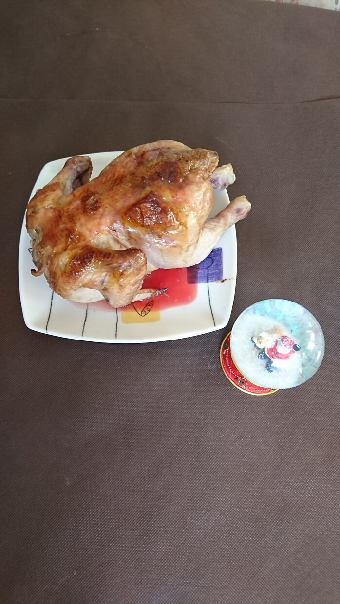鶏の丸焼きの作り方教えます クリスマスに鶏の丸焼きはいかがでしょうか？作り方を教えます イメージ1