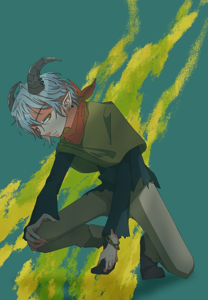目を惹く魅力的なキャラクターイラスト描きます 歌ってみたサムネや、キャラを魅力的に描きます！ イメージ7