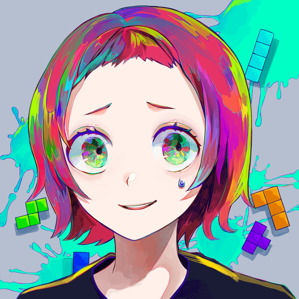 SNS映えするアイコン描きます 幅広い絵柄の中からお好きな絵柄でお描きします♪ イメージ10