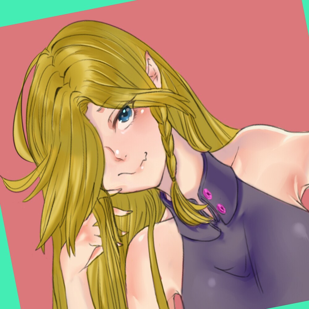かわいい女の子キャラ描きます LINEやSNSのアイコンに! イメージ1