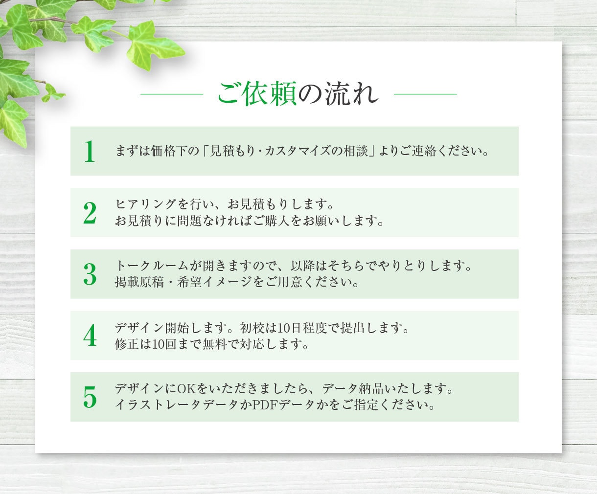 魅力がつたわるパンフレット、リーフレットを作ります 有料画像が無料！経験豊富なプロのデザイナーにお任せください！ イメージ3