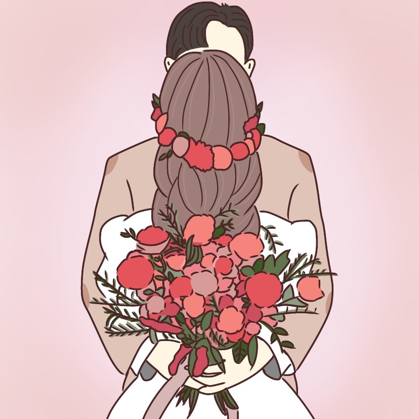 思い出の写真をそのままイラストにします SNSアイコン・結婚式・商用利用可能！あなただけのイラスト イメージ4