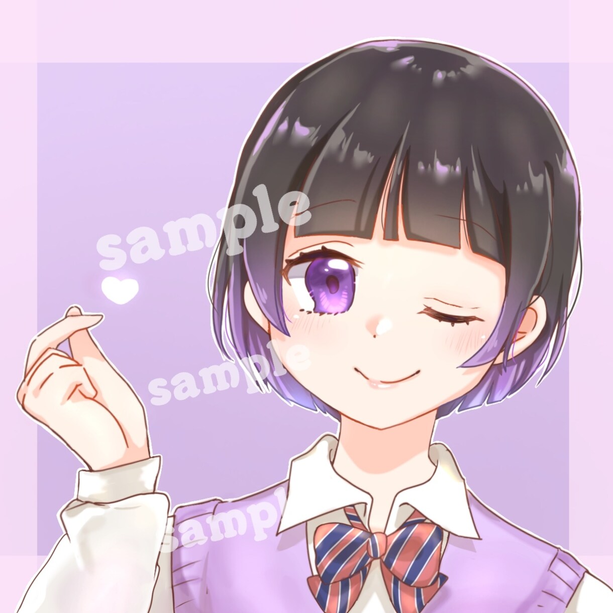 SNSで使用出来るアイコンを作成します ふわふわしたイラスト／アイコン/夢絵をご提供いたします！ イメージ1