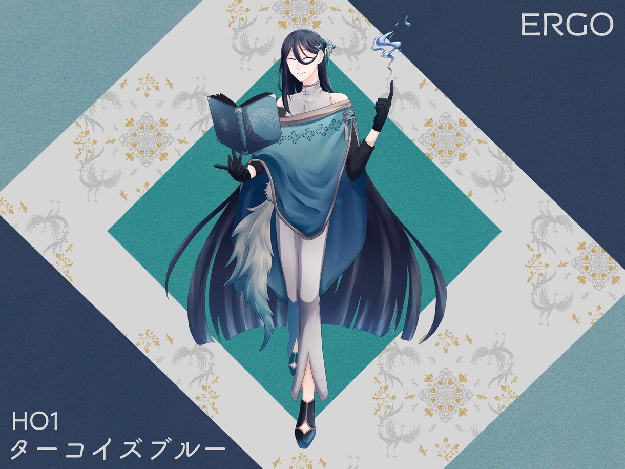 オリジナルキャラの立ち絵描きます TRPGや動画などで使用できる立ち絵を描きます！ イメージ3