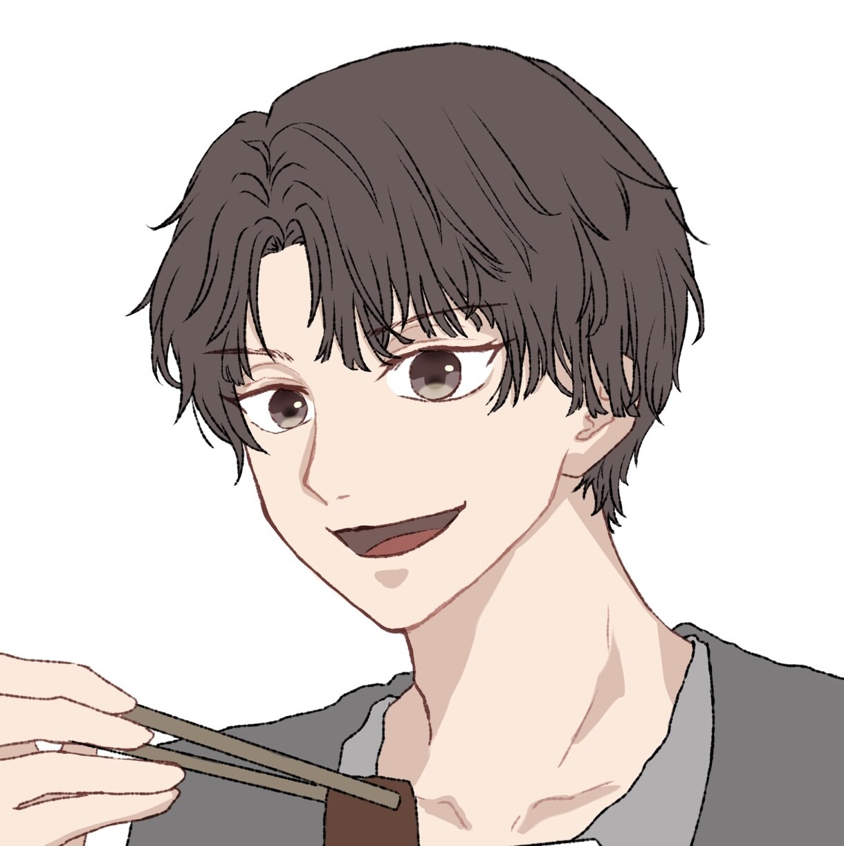 可愛い、女の子男の子のイラスト描きます アイコンイラストを描かせて頂きます！ イメージ3