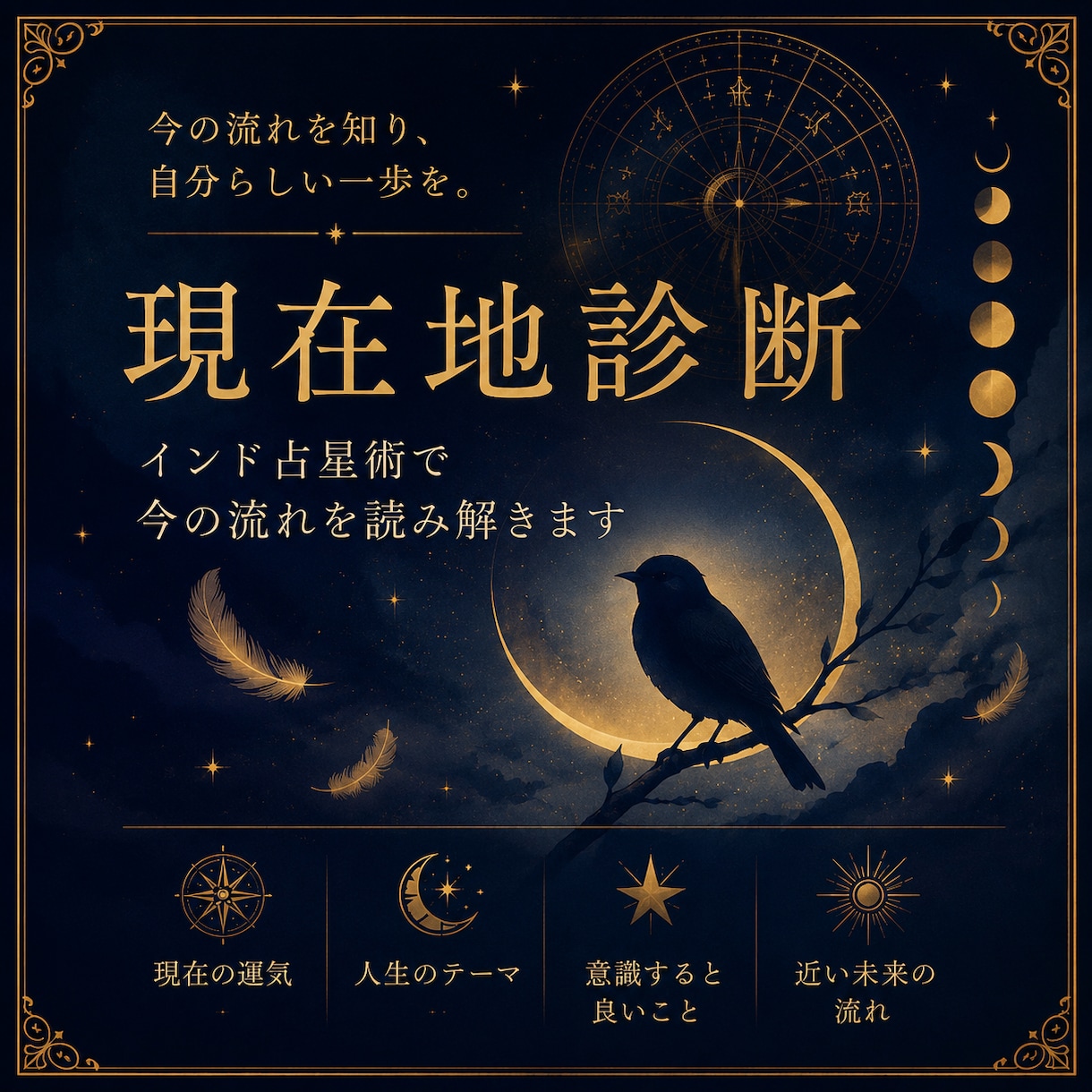 インド占星術で現在の流れを読み解きます 今の運気とテーマを知りたい方へ イメージ1