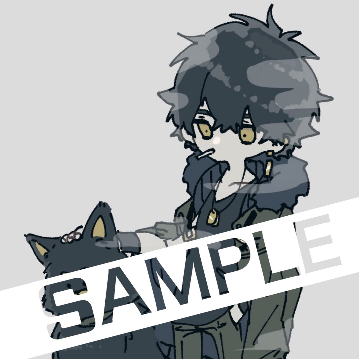 アイコン描きます SNS ブログなどに！ 幅広い絵柄で対応致します イメージ5
