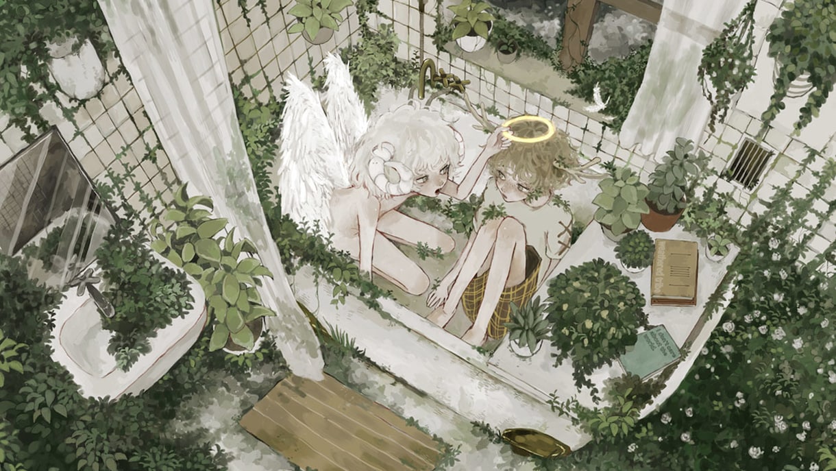 儚くて、でもどこか温かい一枚絵イラスト描きます MVやグッズにしても素敵なイラスト･:*+. イメージ1