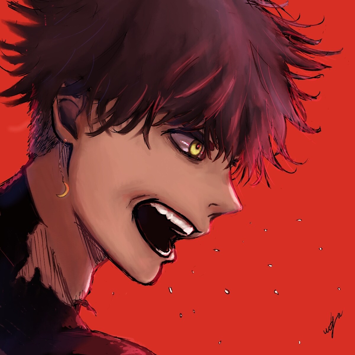 厚塗りやアナログチックな絵柄で描き上げます イラスト、アイコン、サムネなどSNSイラストを描きます！ イメージ4
