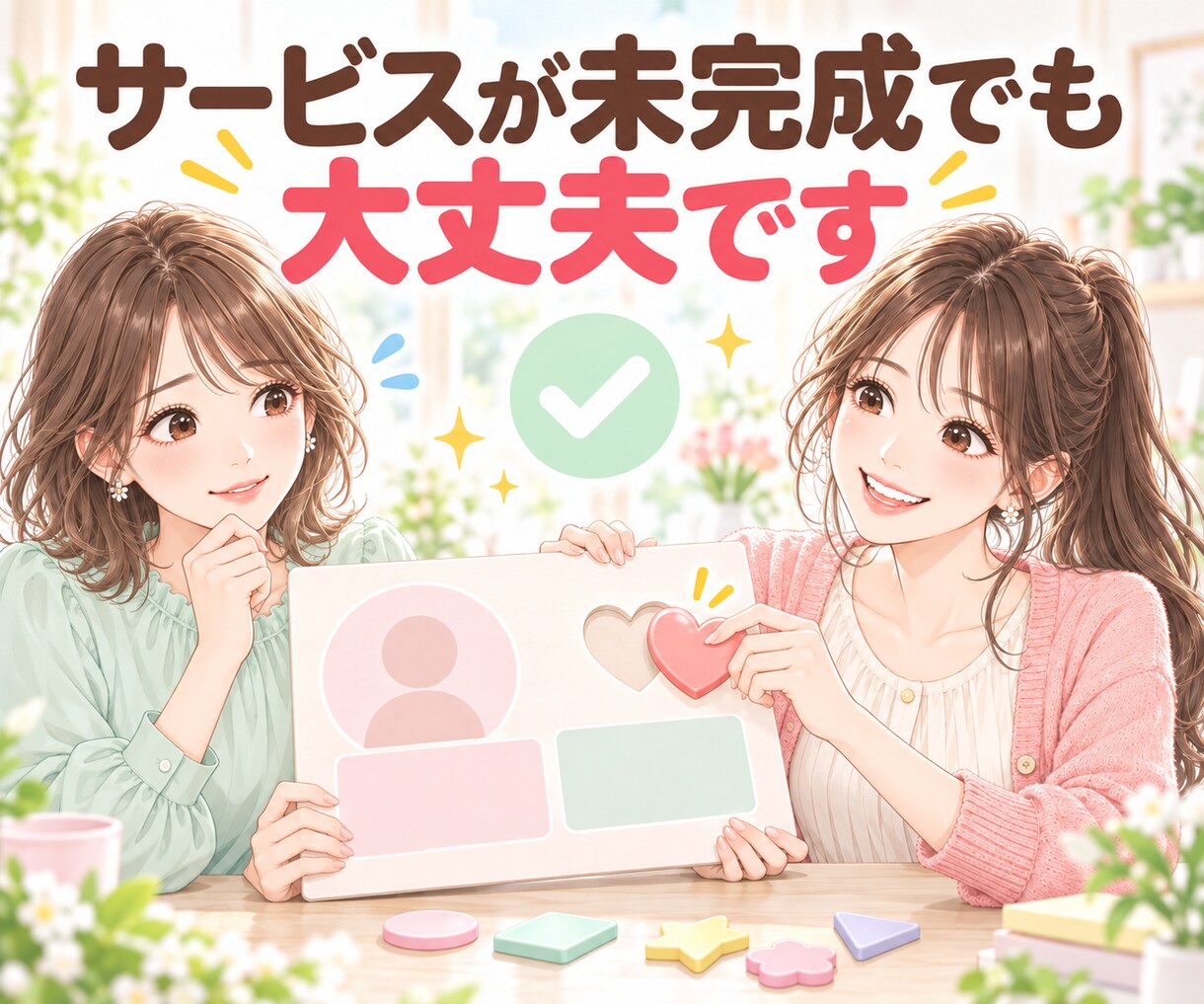あなたのサービス、誰に届けたいか一緒に整理します 初心者さん向けに、お客様像・悩み・伝え方をやさしく言語化♡ イメージ9