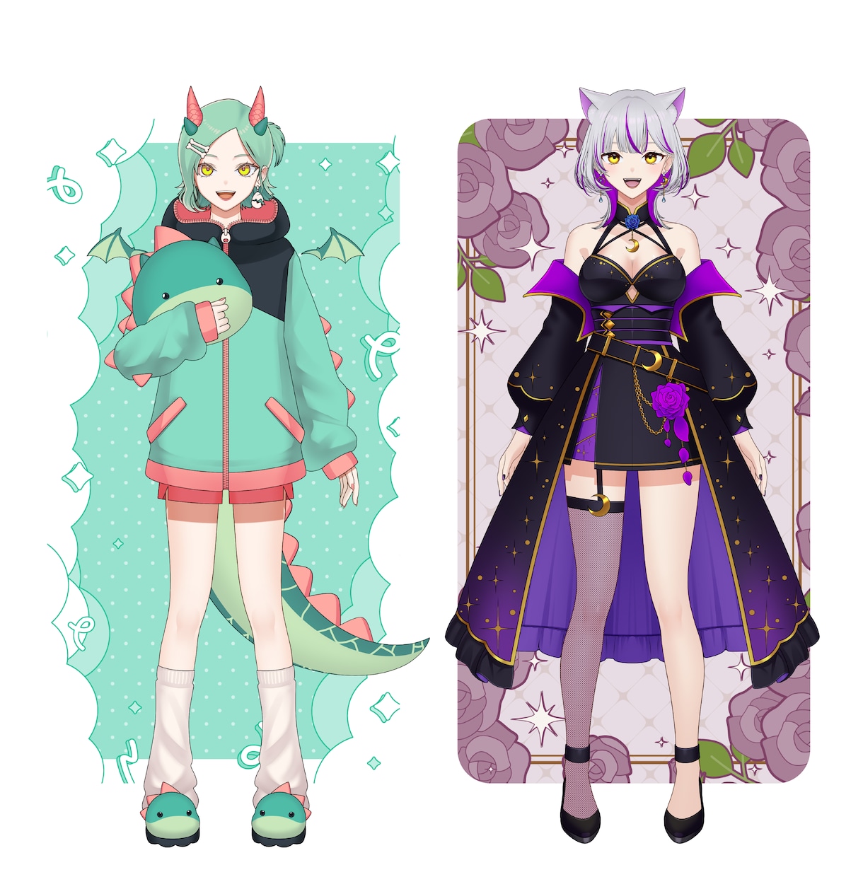Vtuberデビュー 全てお任せください！ます 目を引くかっこいい・キレイ・高品質なモデルをご提供！ イメージ6