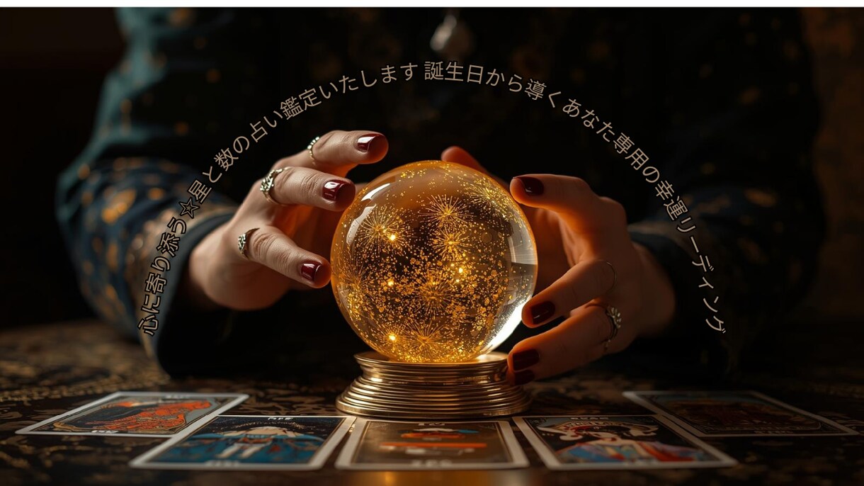 心に寄り添う☆星と数の占い鑑定いたします 誕生日から導くあなた専用の幸運リーディング イメージ1
