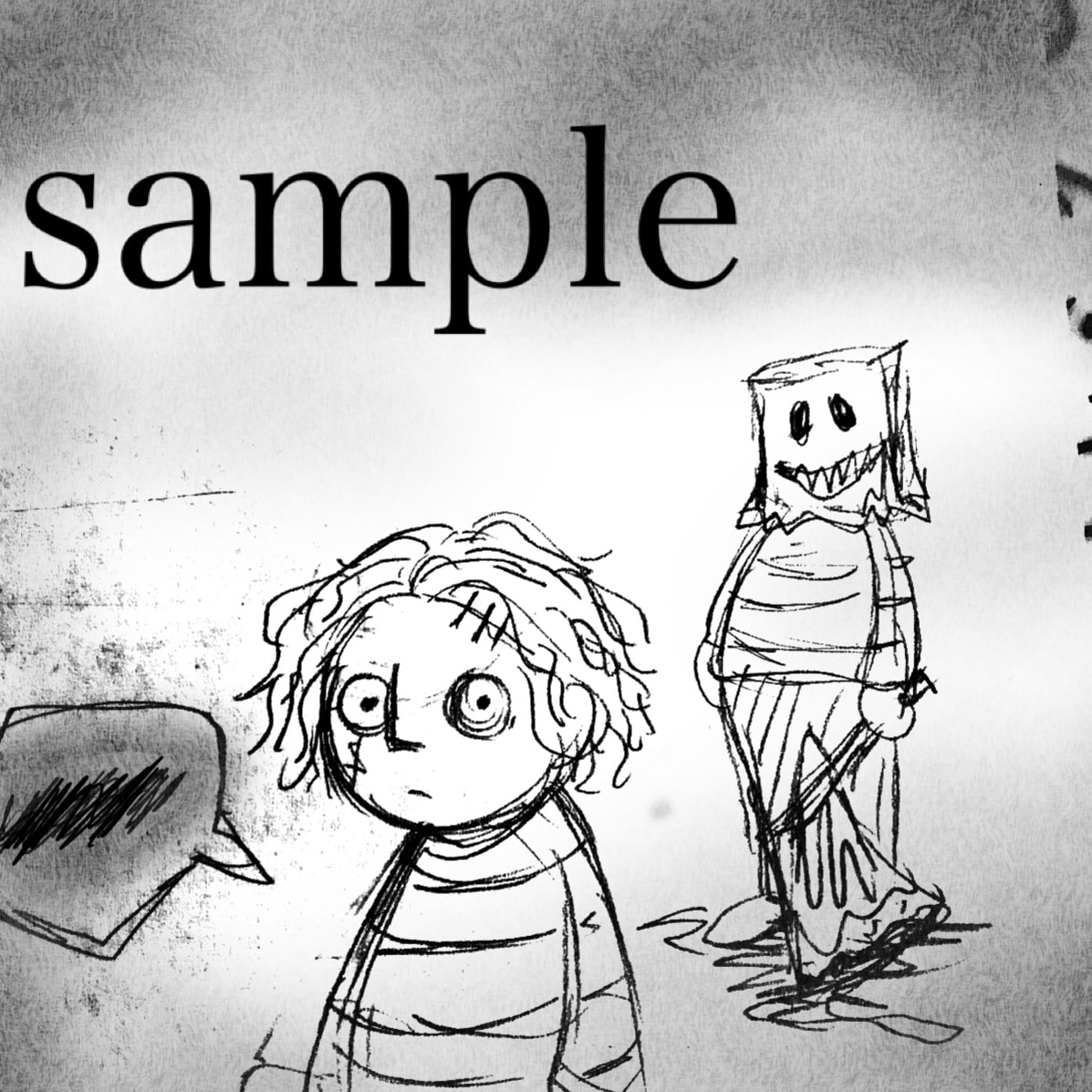 イラスト描きます ちょっとダークなかわいいキャラクターたちです イメージ2