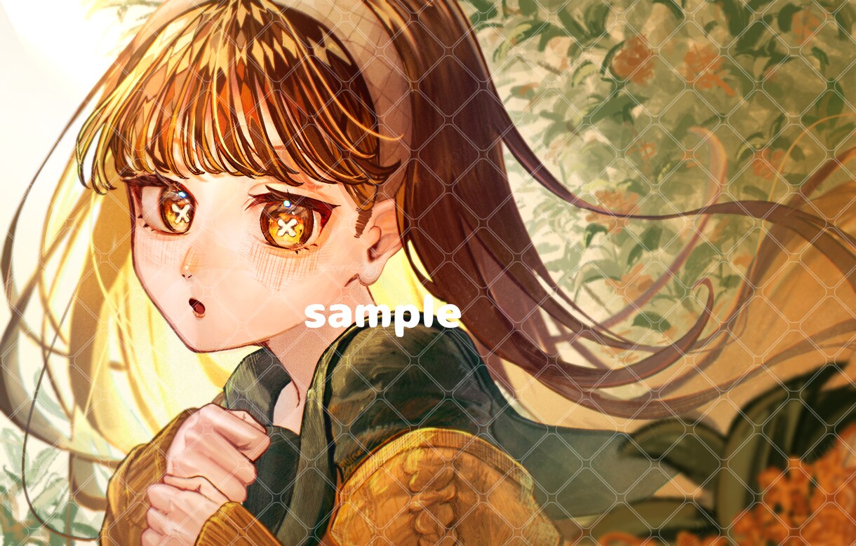 目を引く色鮮やかなイラストを描きます アイコンやサムネに！厚塗りできらきらかわいいイラストです イメージ8