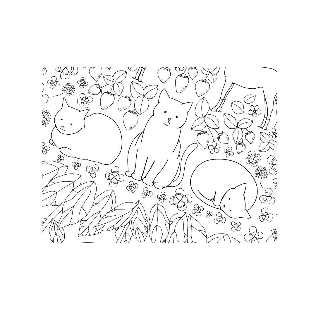 わくわくする線画描きます お好きなイメージの線画。ぬりえにも！ イメージ3
