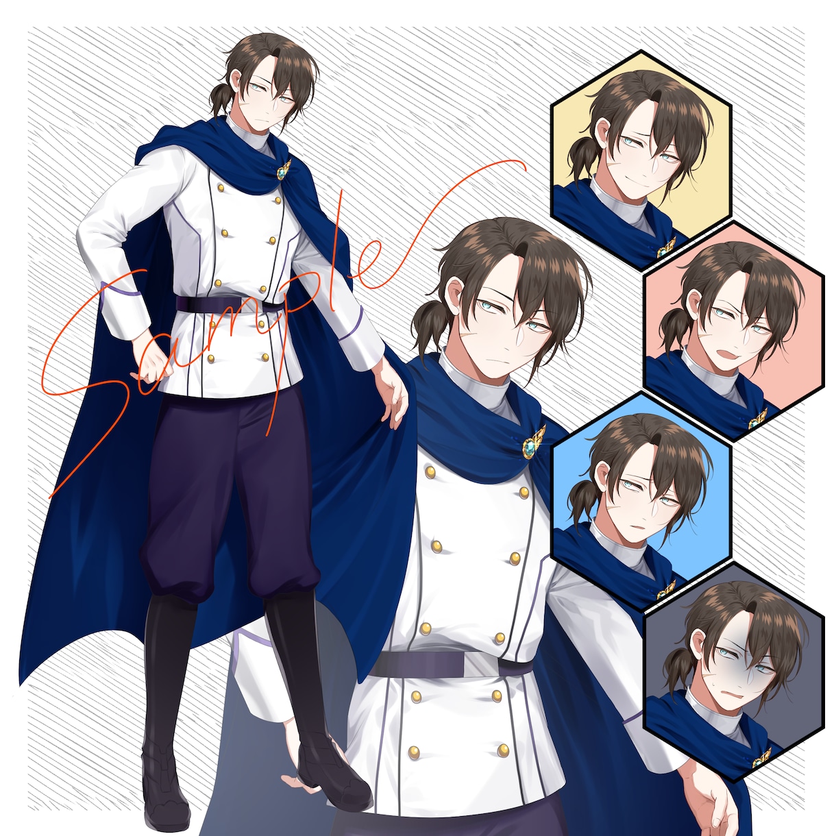 TRPG・ゲーム・立ち絵イラスト描きます 【最短翌日納品！】【かわいい～カッコいいまで！】 イメージ7