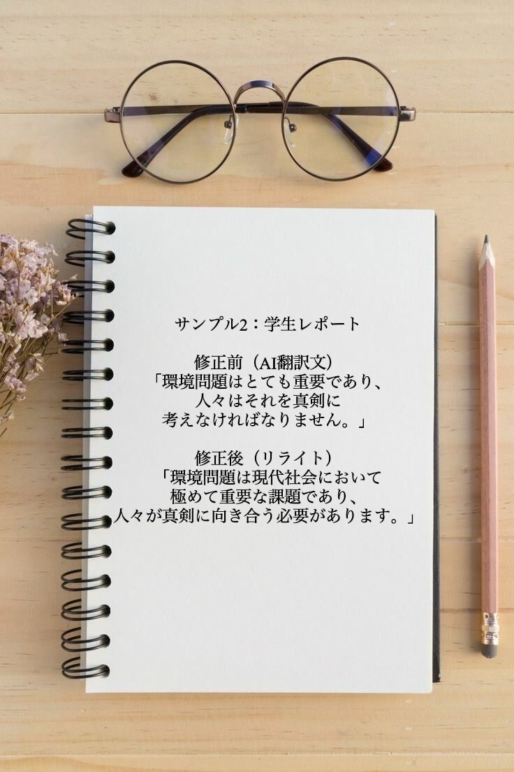 AI翻訳文を自然な日本語にリライトします AI翻訳だけだと不自然…そんな文章を伝わる日本語に整えます イメージ3