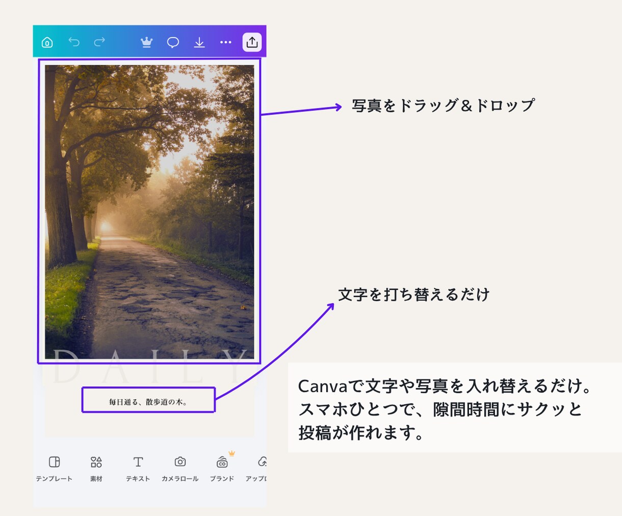 表紙付ストーリーズ10枚セット届けます 投稿用バナーとお揃いで、雑誌のような世界観に。 イメージ4