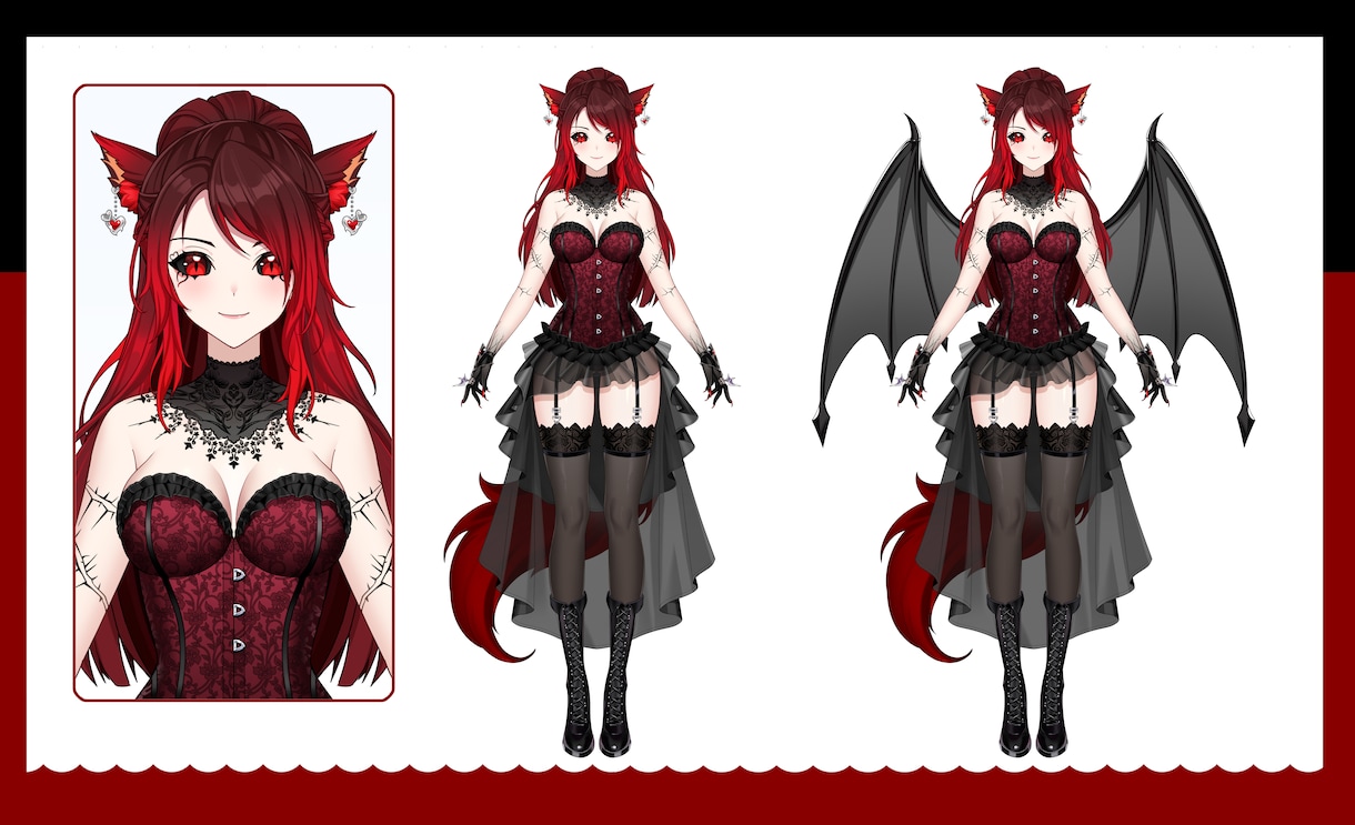 オリジナル＆高品質Live2dモデルを制作します コスパ抜群！あなたがなりたいVtuberを全力サポートします イメージ10