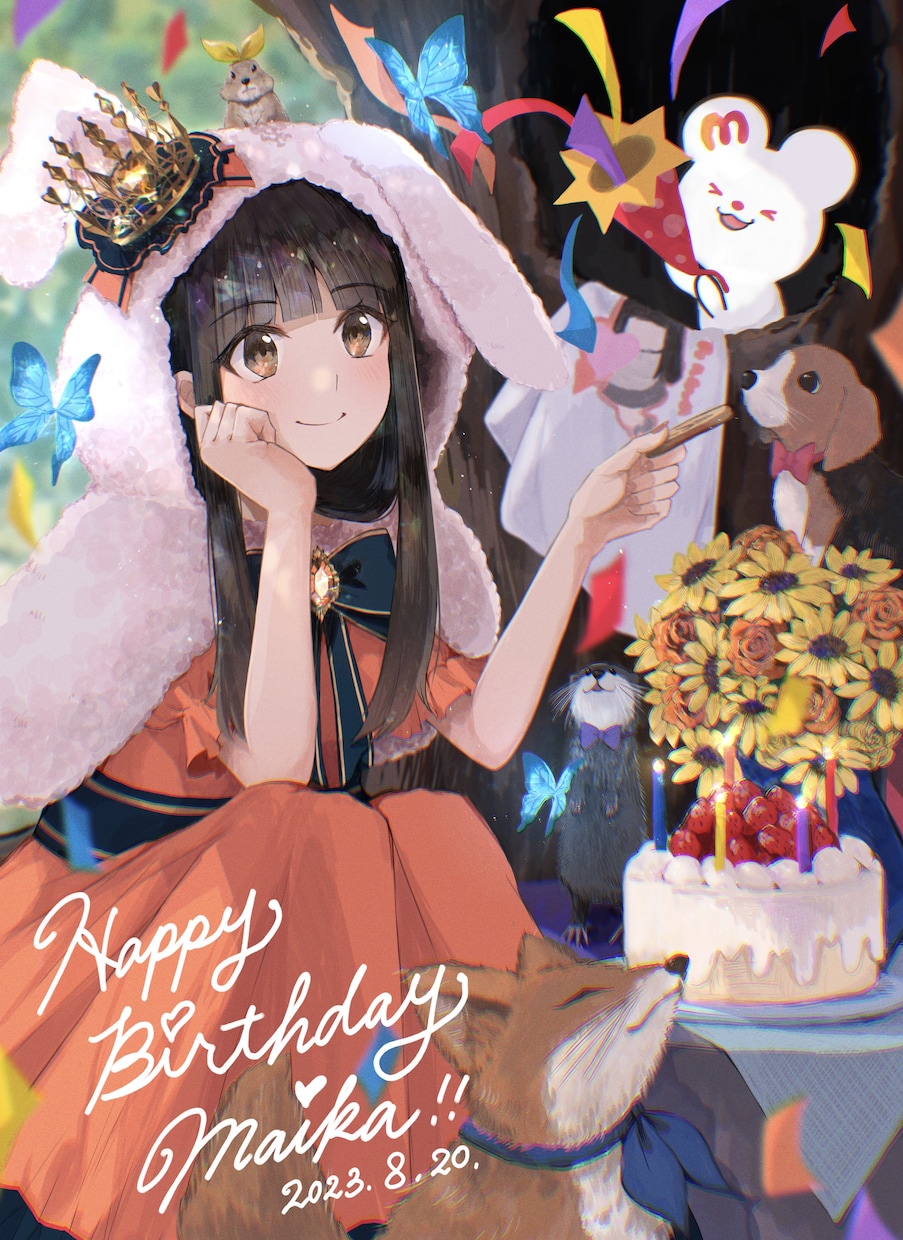 商用◎キラキラなオリジナルイラスト描きます アイコン、YouTubeのサムネ、フラスタのイラストなどに◎ イメージ1