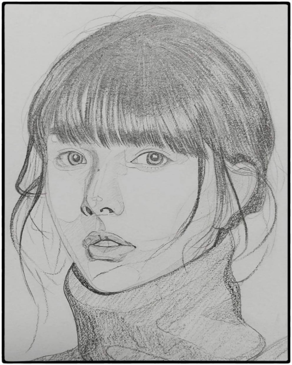 鉛筆にてあなたの似顔絵描きます 鉛筆で繊細かつ大胆に描きます！ イメージ2