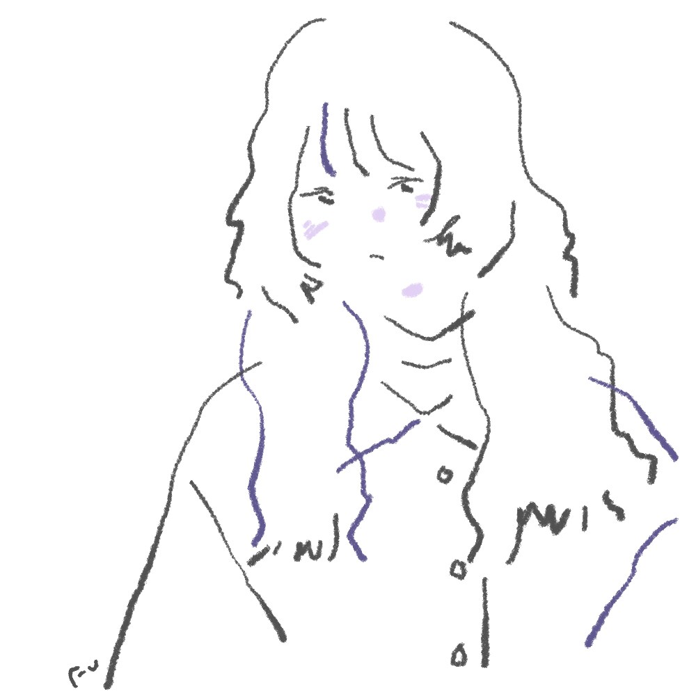 線画イラスト、描きます 強弱のある線、色使いがポイント◎ イメージ7
