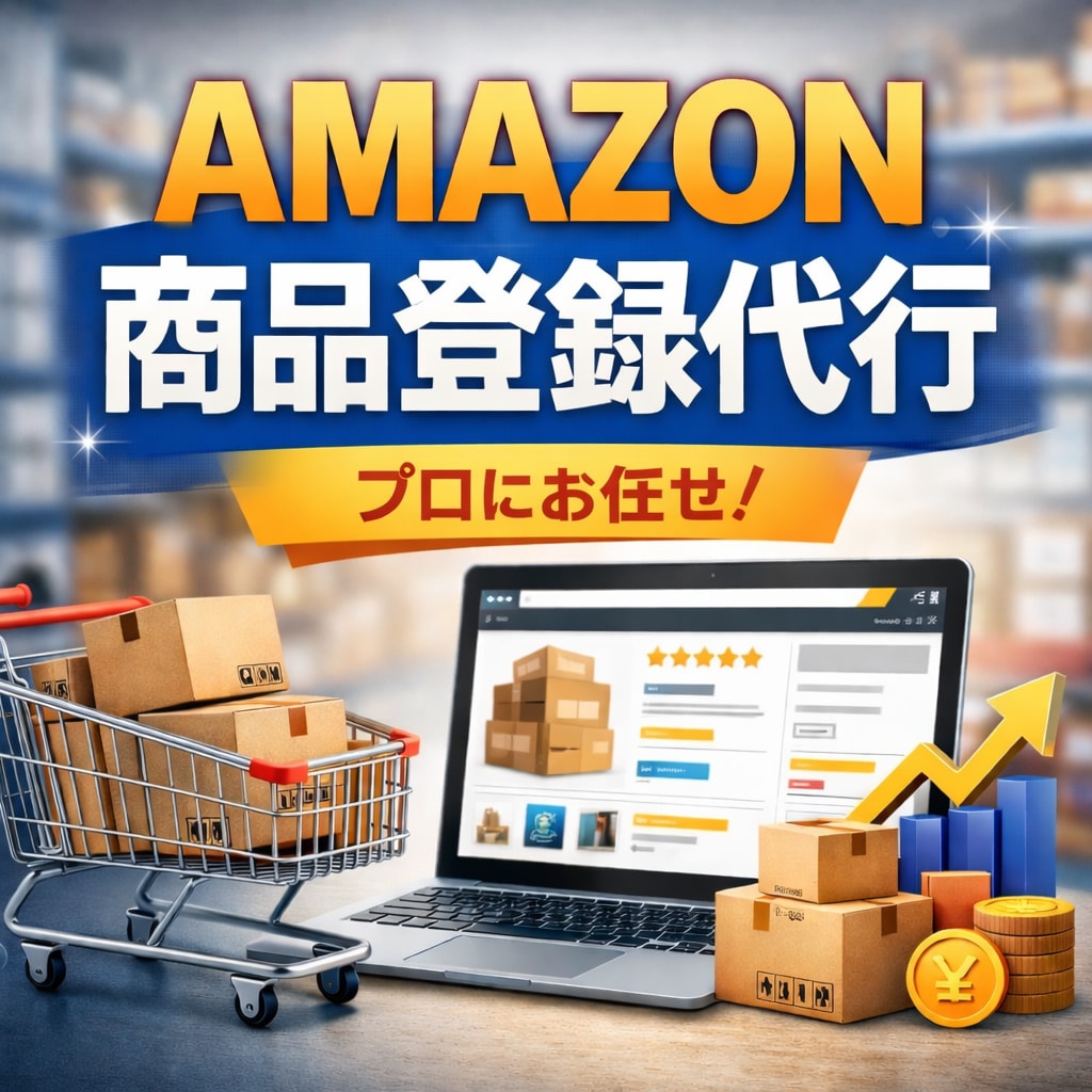 Amazon出品代行｜設定確認まで対応します そのAmazon登録、見落としなく設定できていますか？ イメージ1