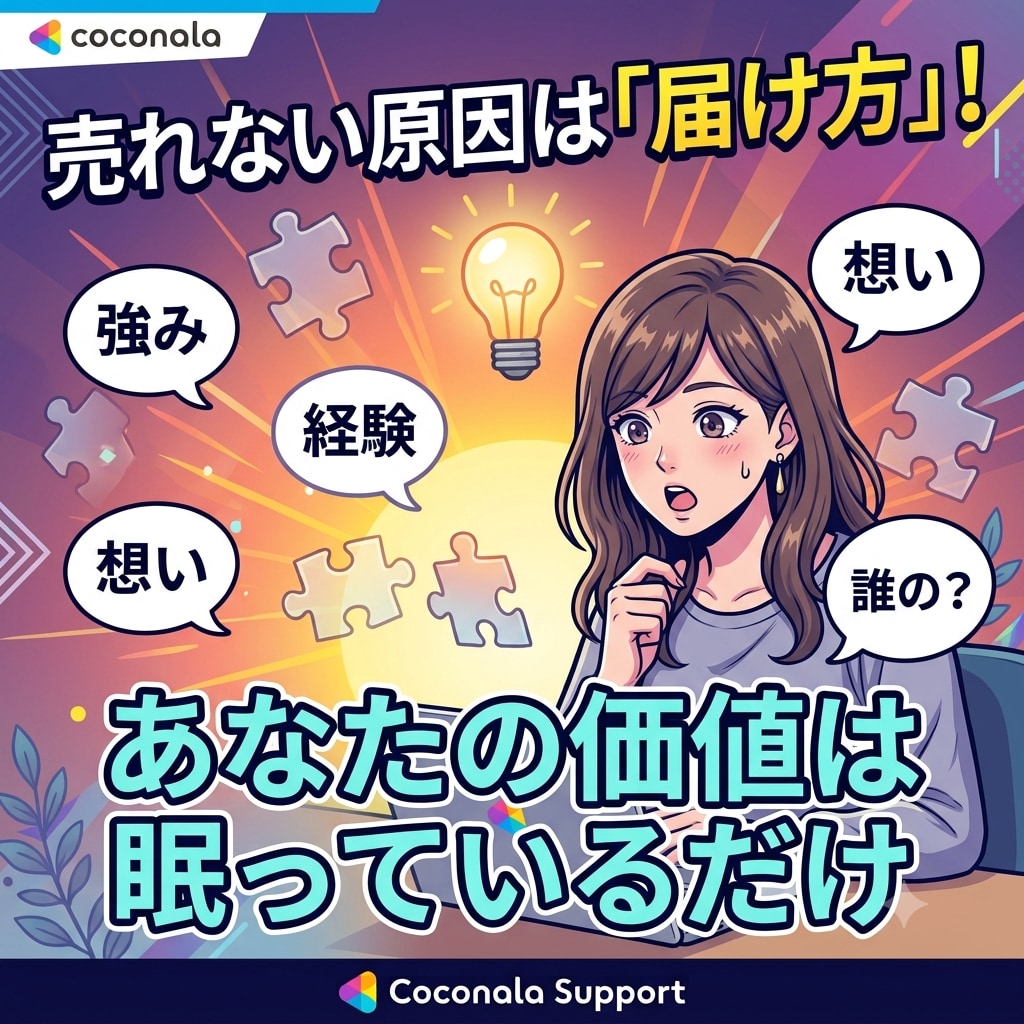 私なんかが相談に乗っていいの？を卒業させます 資格・経験を価値に変えるココナラ相談サービス改善サポート イメージ4