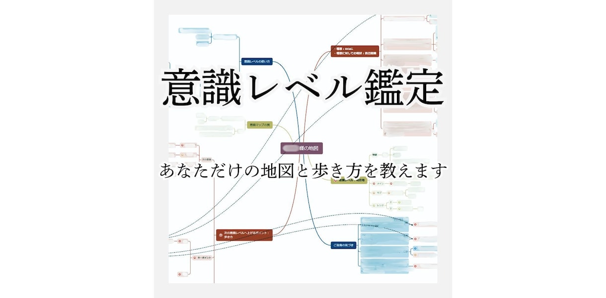 意識レベル鑑定：あなた専用の理想地図を作成します 動画で解説：あなたの意識レベル鑑定とオーダーメイドの理想地図 イメージ2