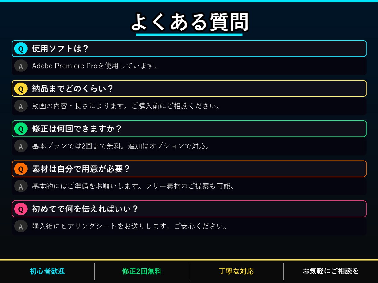 YouTube動画編集を丸ごとお任せしますます テロップ・カット・BGM全込み！初心者歓迎 イメージ5