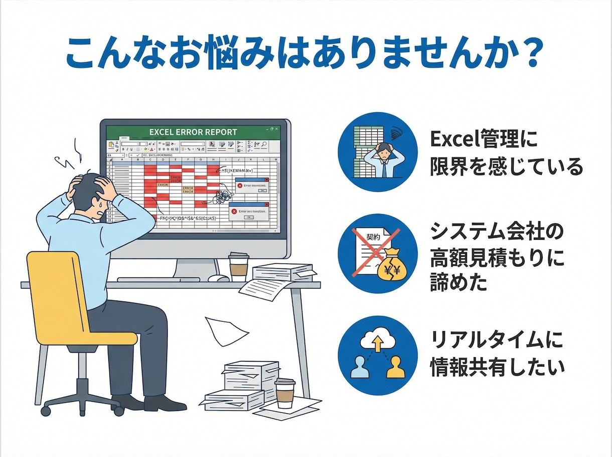 業務Webシステムをオーダーメイドで開発します 相談無料・要件定義から保守まで一貫対応 イメージ2