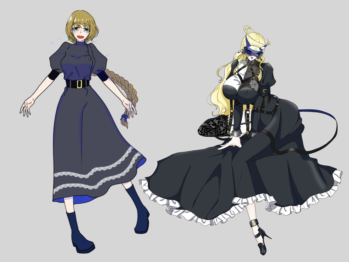 TRPG立ち絵イラスト制作します キャラクターの個性が伝わるTRPG立ち絵を低価格で制作 イメージ2