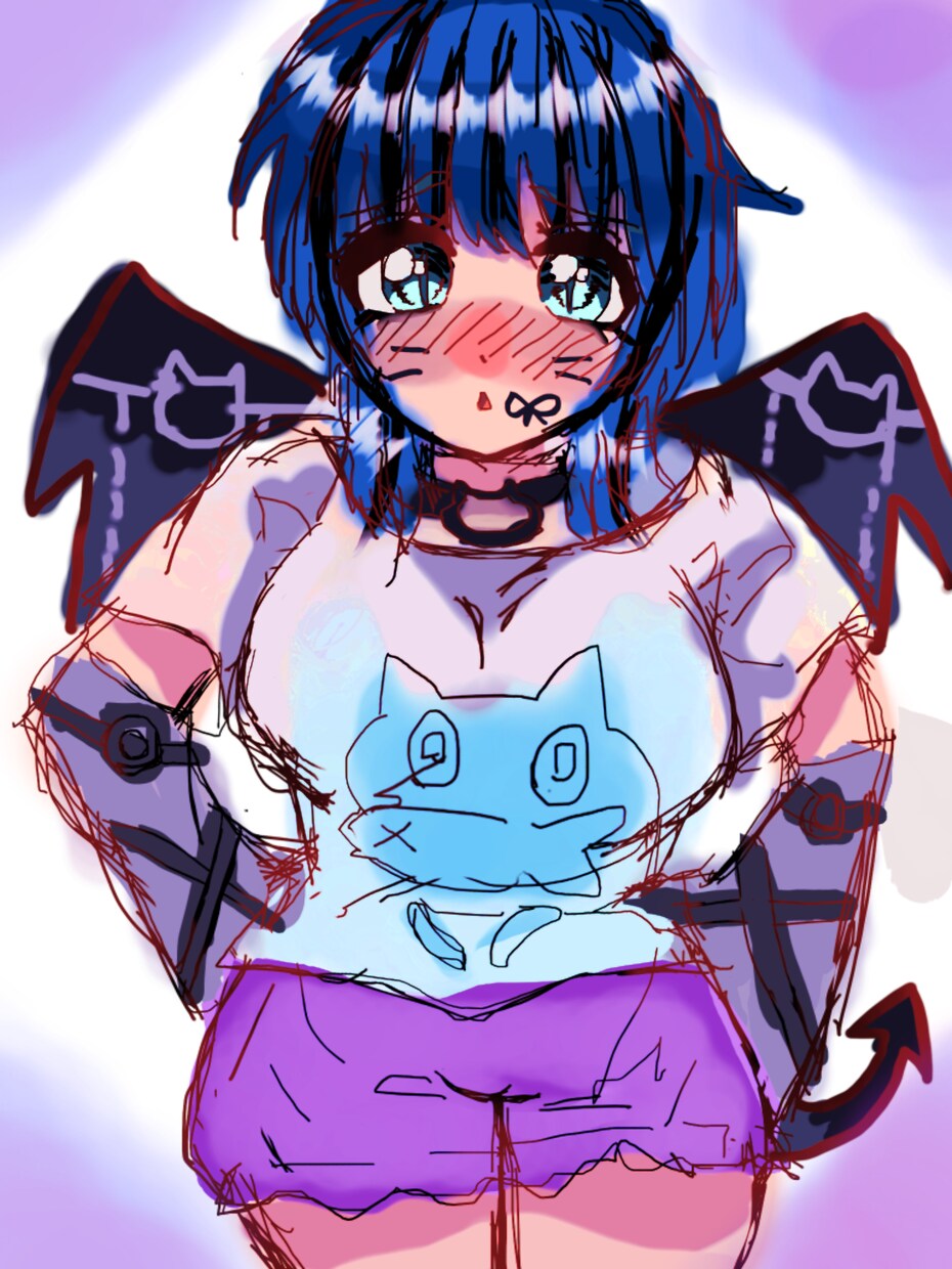 かわいい萌え絵を描きます 要望になんでも答えながら一緒に作成します イメージ5
