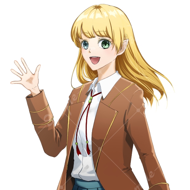 SNS・配信用アイコンをお描きします アニメ塗りで華やかなアイコンをお求めの方へ イメージ7