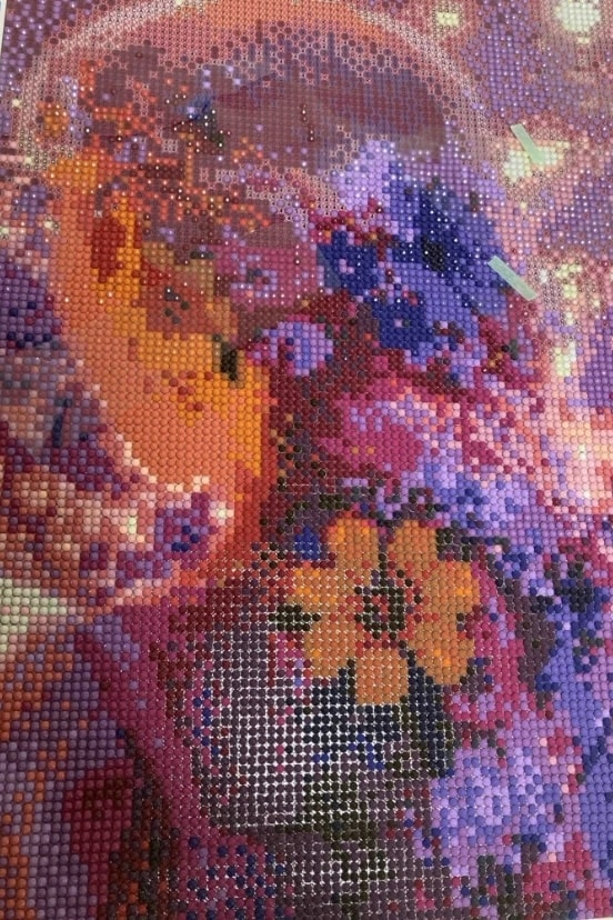 ダイヤモンド絵画 代行制作できます 細かい作業が大好きなので是非任せてください！ イメージ1