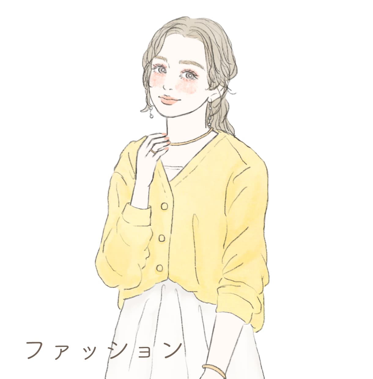 SNS・Web向け女性オリジナルイラスト描きます 挿絵・冊子・SNSなど幅広く対応します イメージ7