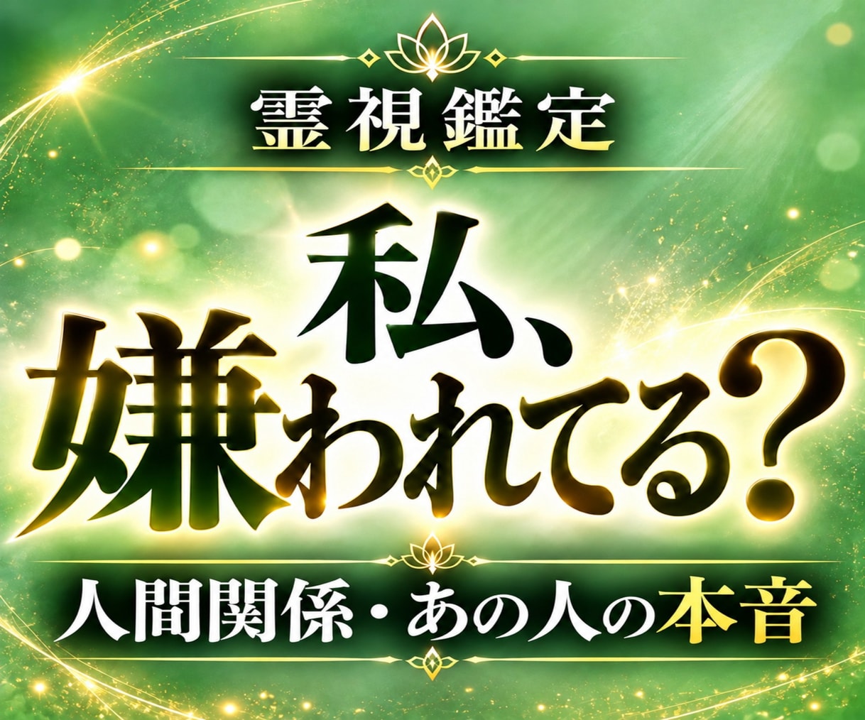 人間関係の悩みや相手の本音を霊視鑑定します 職場・ママ友・友人関係の悩みや相手の本音を霊視で読み解きます イメージ1