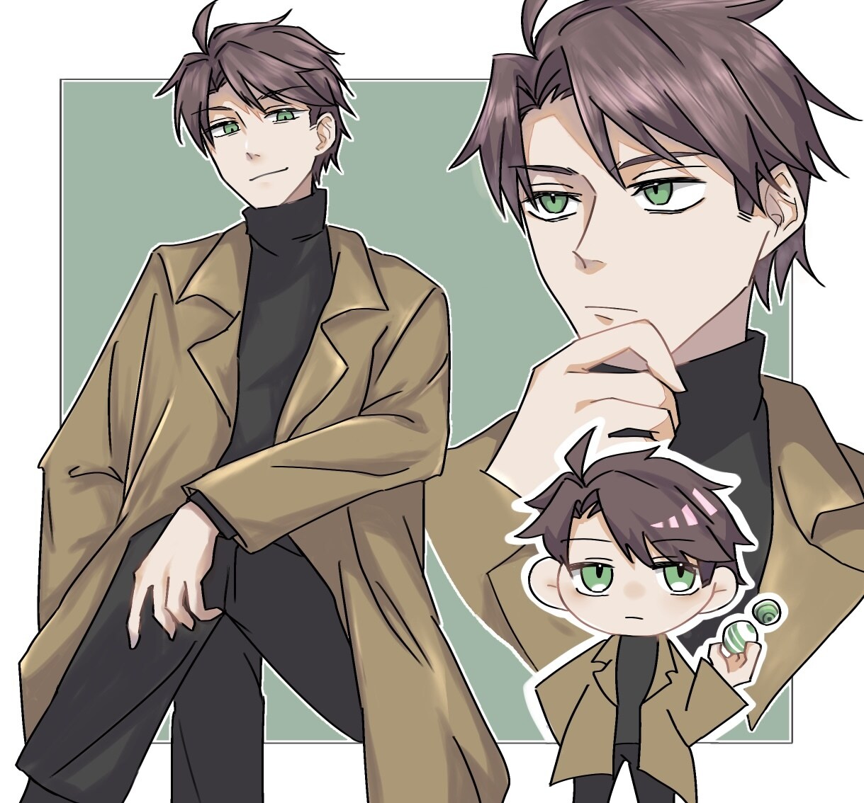 人物イラストなんでも描きます アニメ塗りの簡単な背景のキャラクター絵を早期納品します イメージ1