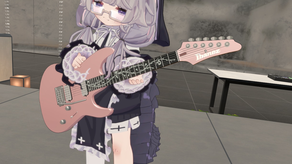 あなたのギター、VRChatに持ち込めます 形や質感、ステッカーや傷も楽器経験者が丁寧にモデル化します！ イメージ6