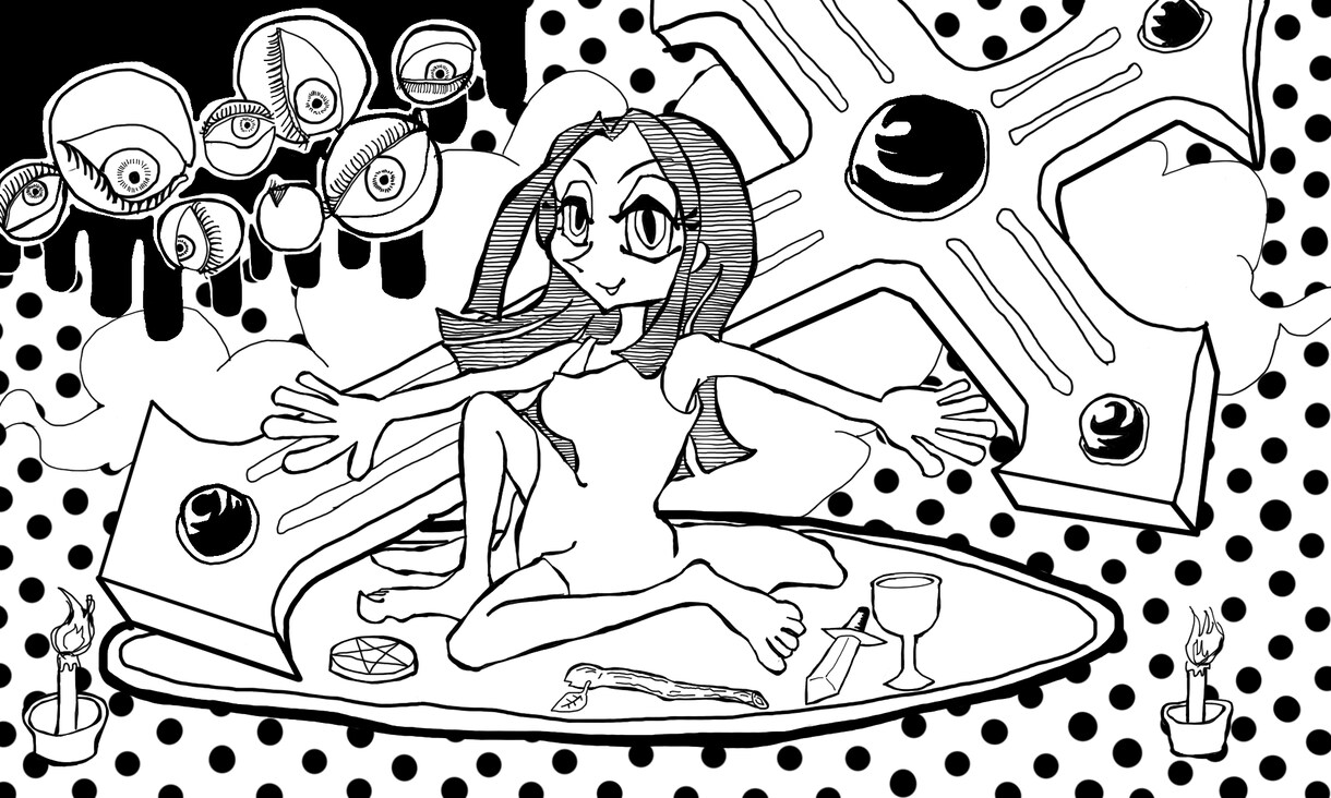 インパクトあるポップなキャライラスト描きます 独特な線質の作風で、バストアップのキャラクターを イメージ3