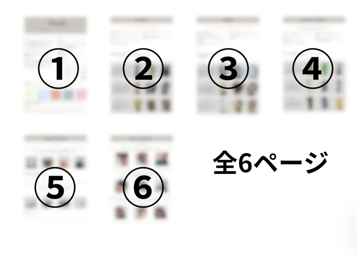お客様お渡し用、顔タイプ資料お渡しします 診断実績1,000人超のプロが作成！顔タイプ別資料 イメージ2