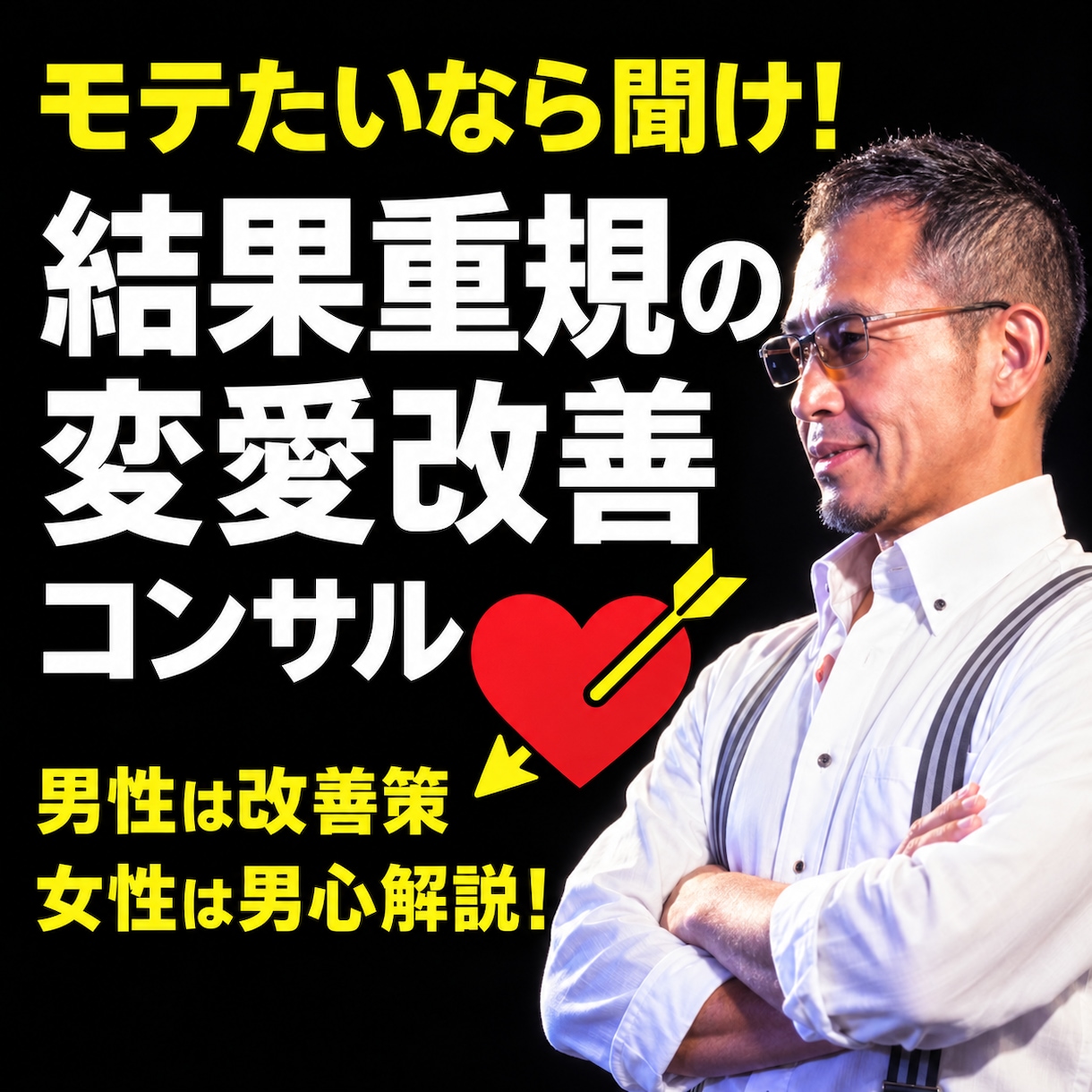 結果重視の恋愛レクチャー！モテたいなら聞け教えます 分析×改善で非モテ脱却！個別指導モテたい男も男心知りたい女も イメージ1