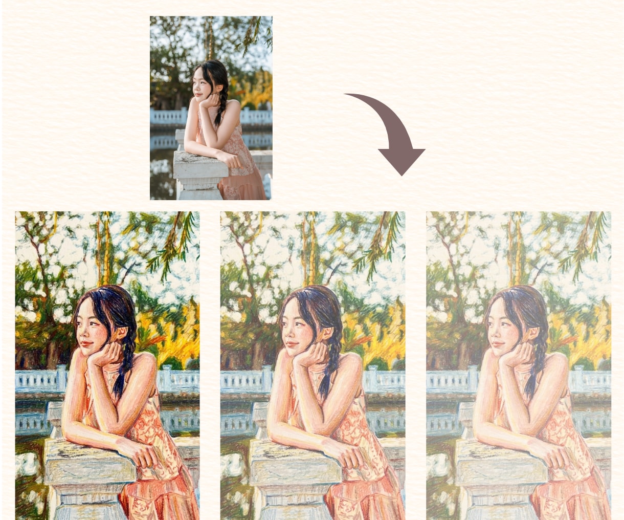 SNSカバー・ヘッダー画像を可愛い手描き風にします いつものカバー画像を模様替え♪濃淡3パターンのお渡しです♪ イメージ9