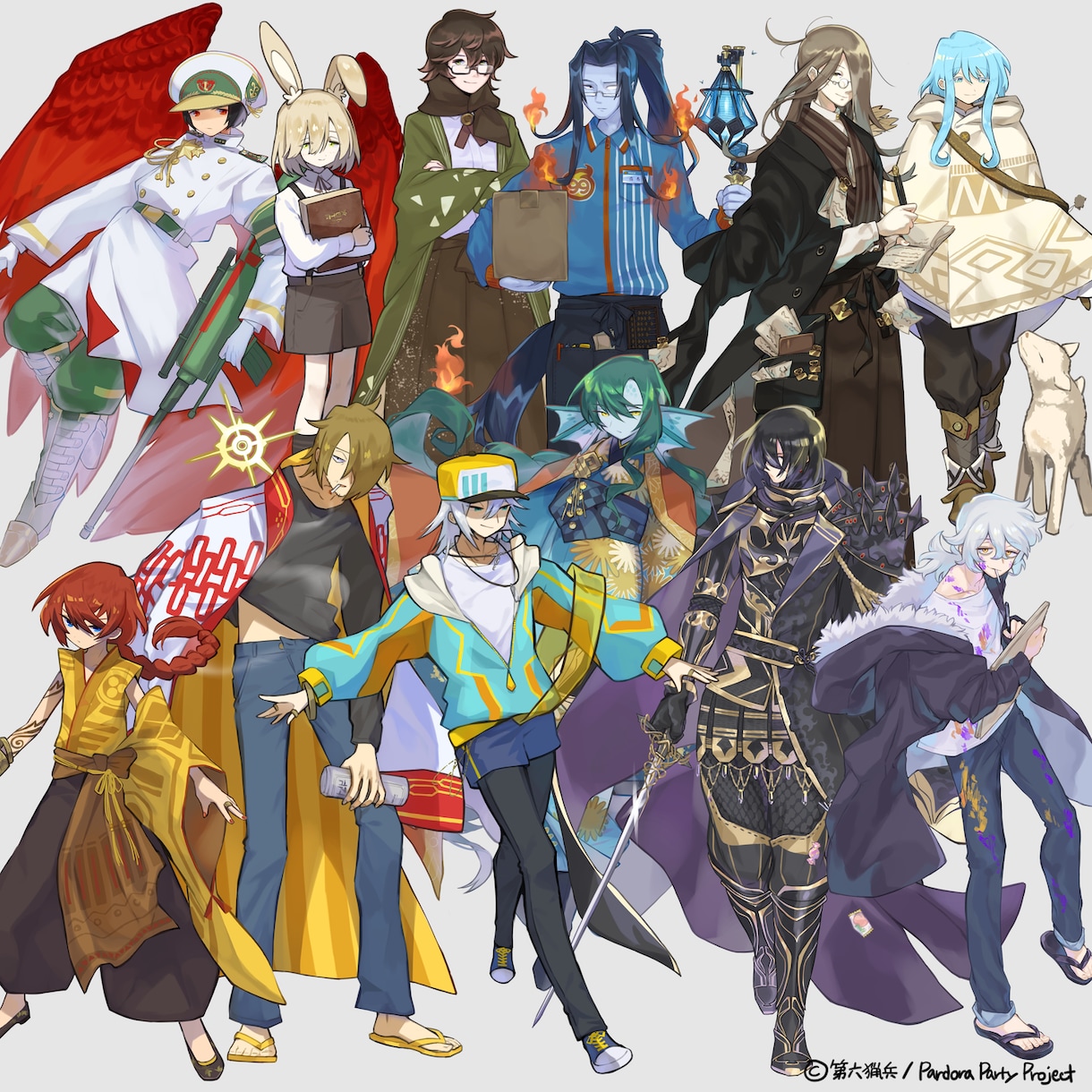 キャラクターイラスト描きます キャラクターなら、わりとなんでも描きます イメージ5
