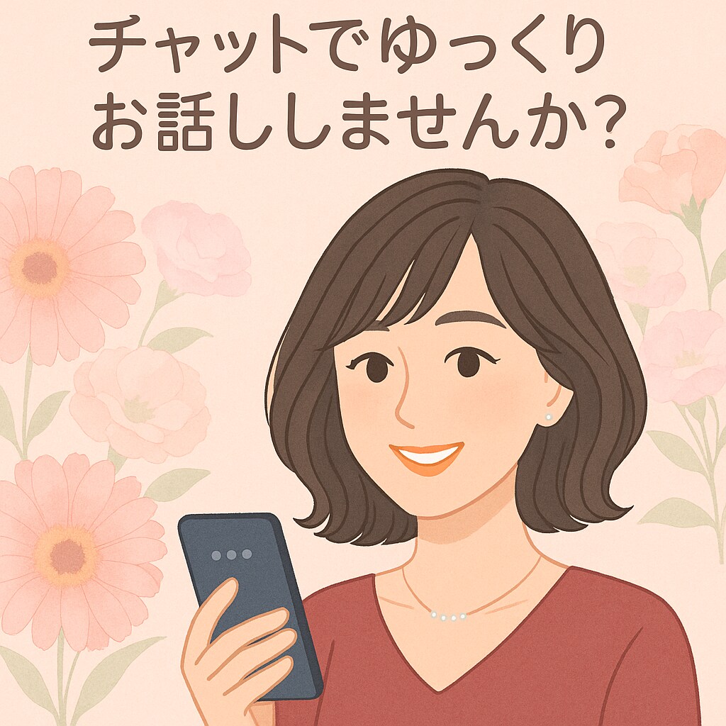 心の整理にチャットでお聞きします 心の整理、チャットでゆっくりお話ししませんか？ イメージ1