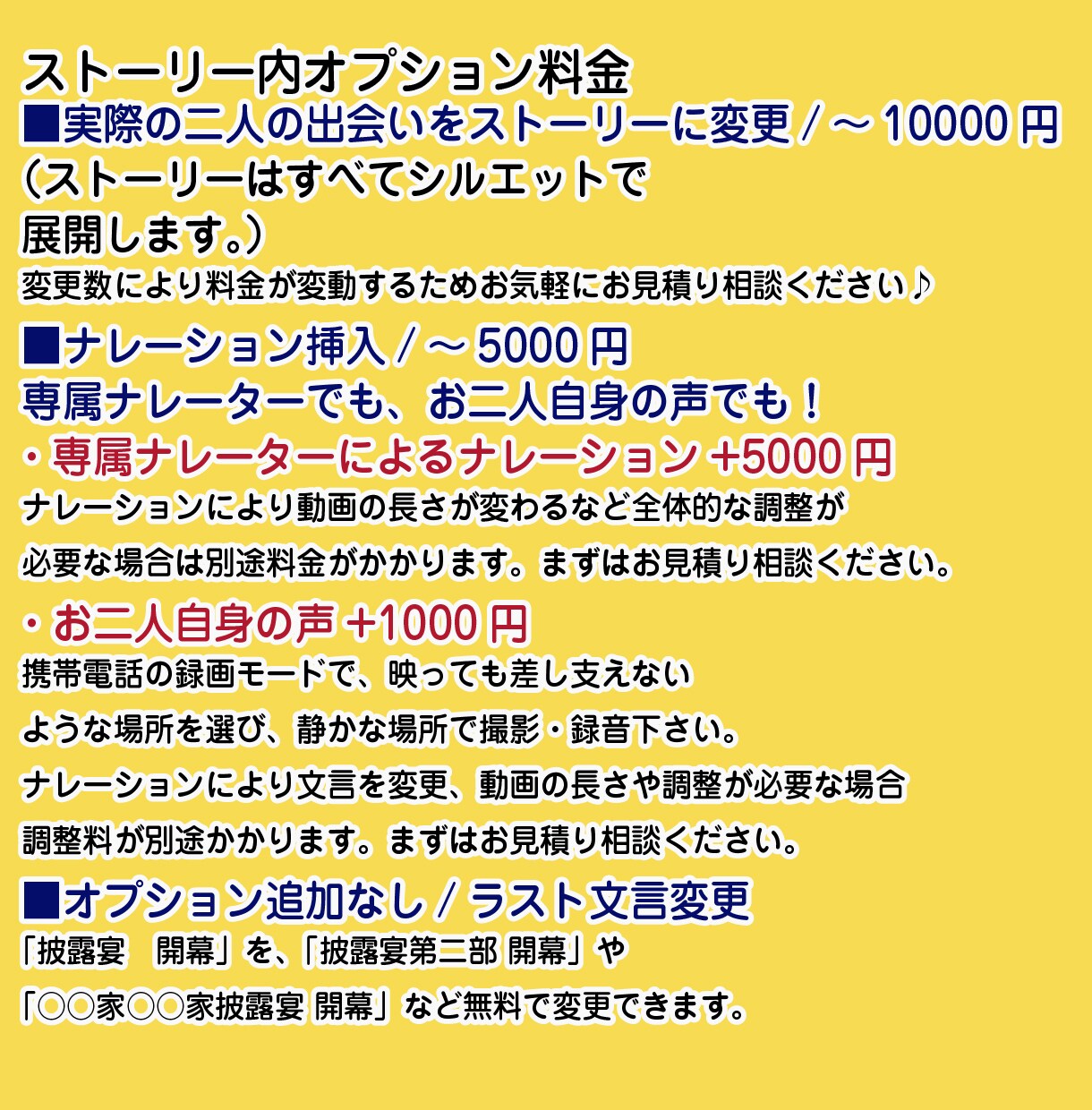 結婚式オープニングムービーつくります こんなのどこにもない？面白いアニメオープニング作ります イメージ6