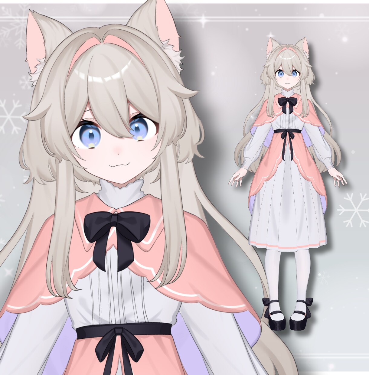 真横むきOK！高品質Vtuberモデル製作します キャラクターデザインからモデリングまで、Vデビュー準備OK！ イメージ4